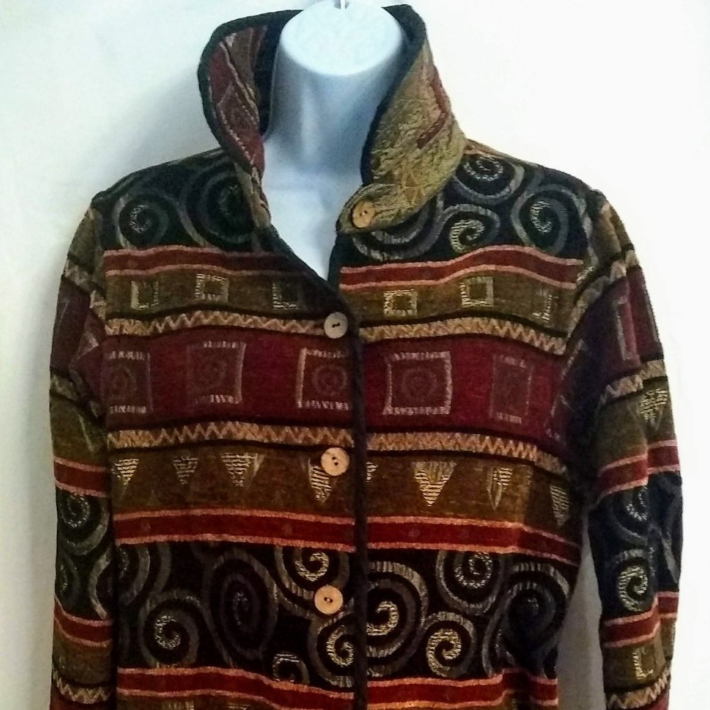 Tally Ho Reversible Brocade Jacket